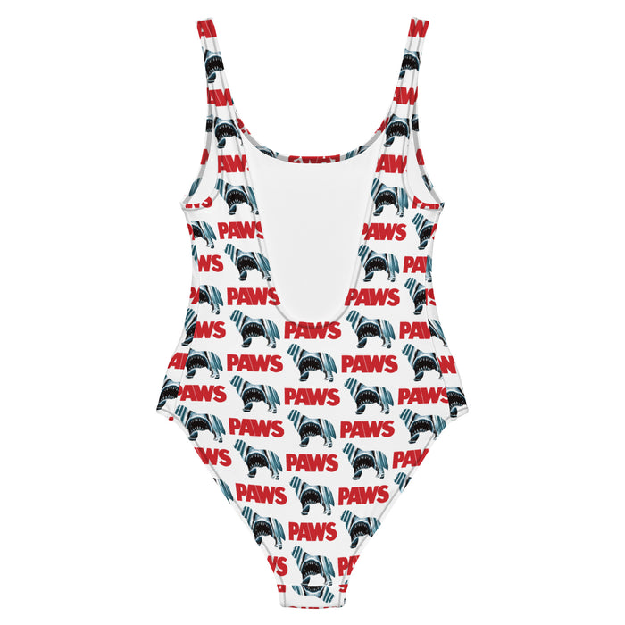 "PAWS" One-Piece Swimsuit