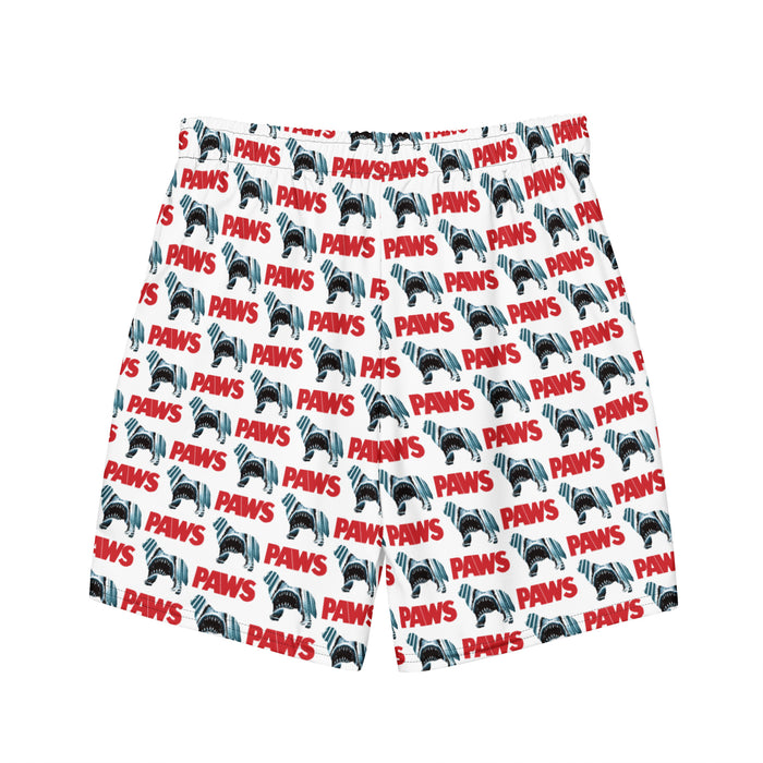 "PAWS" Swim Trunks