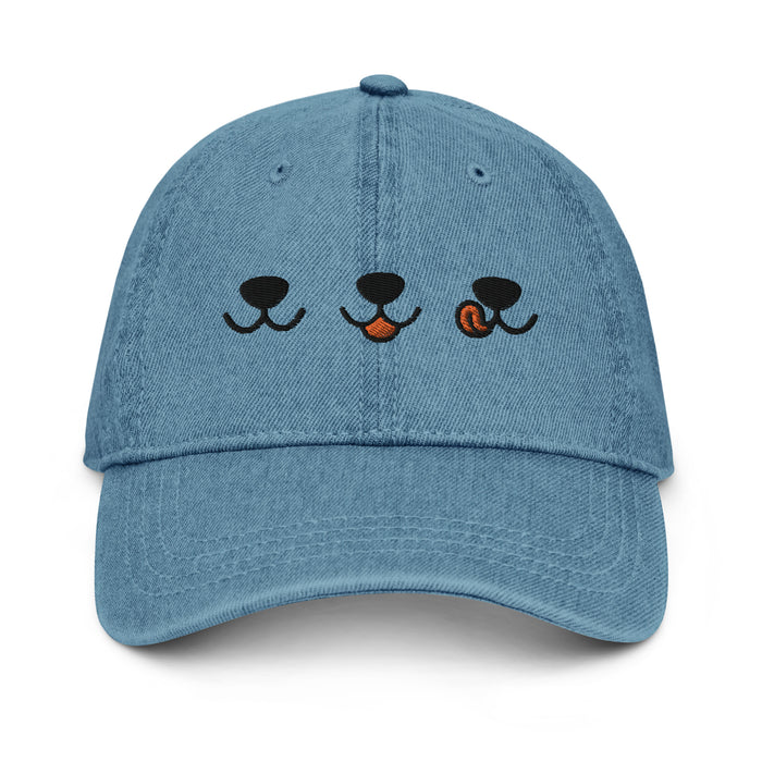 Happy Dog Denim Hat