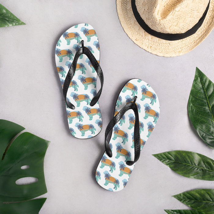 Pawsitive Vibes Flip-Flops